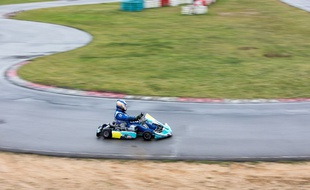 Illustration d'un circuit de karting.