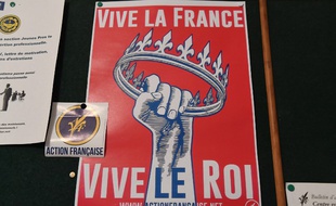 Des militants de l'Action française ont été placés en garde à vue à Saint-Etienne.
