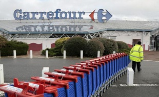Un magasin Carrefour en France