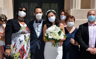 Un mariage lors d'un précédent déconfinement.