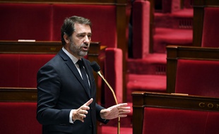 Christophe Castaner, ministre de l'Intérieur, à l'Assemblée nationale, le 7 avril 2020. (photo d'illustration)