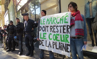 Les opposants au projet de rénovation de la Plaine