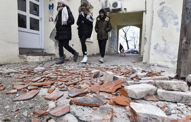 La Croatie touchée par un séisme de magnitude 6,4 qui a fait au moins 5 morts