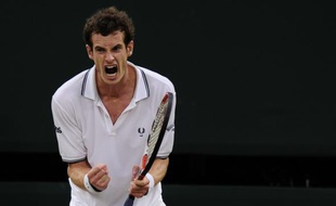 Andy Murray à Wimbledon, le 29 juin 2009.