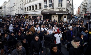 Marche blanche organisée pour la mort de Cédric Chouviat.