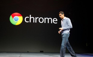 Le vice-président de Google en charge de Chrome, Sundar Pinchai, le 28 juin 2012 lors de la conférence Google i/o.