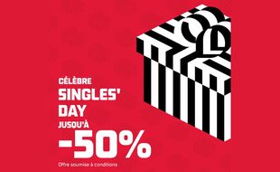 Singles' Day Foot Locker : Jusqu'à 50% de réduction sur les sneakers Nike, Puma, Adidas