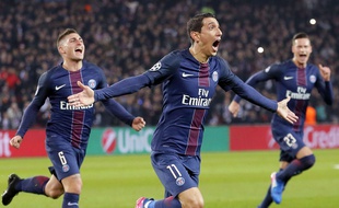 Di Maria a inscrit un doublé contre le FC Barcelone