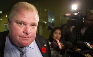 Le maire de Toronto, Rob Ford, le 7 novembre 2013.