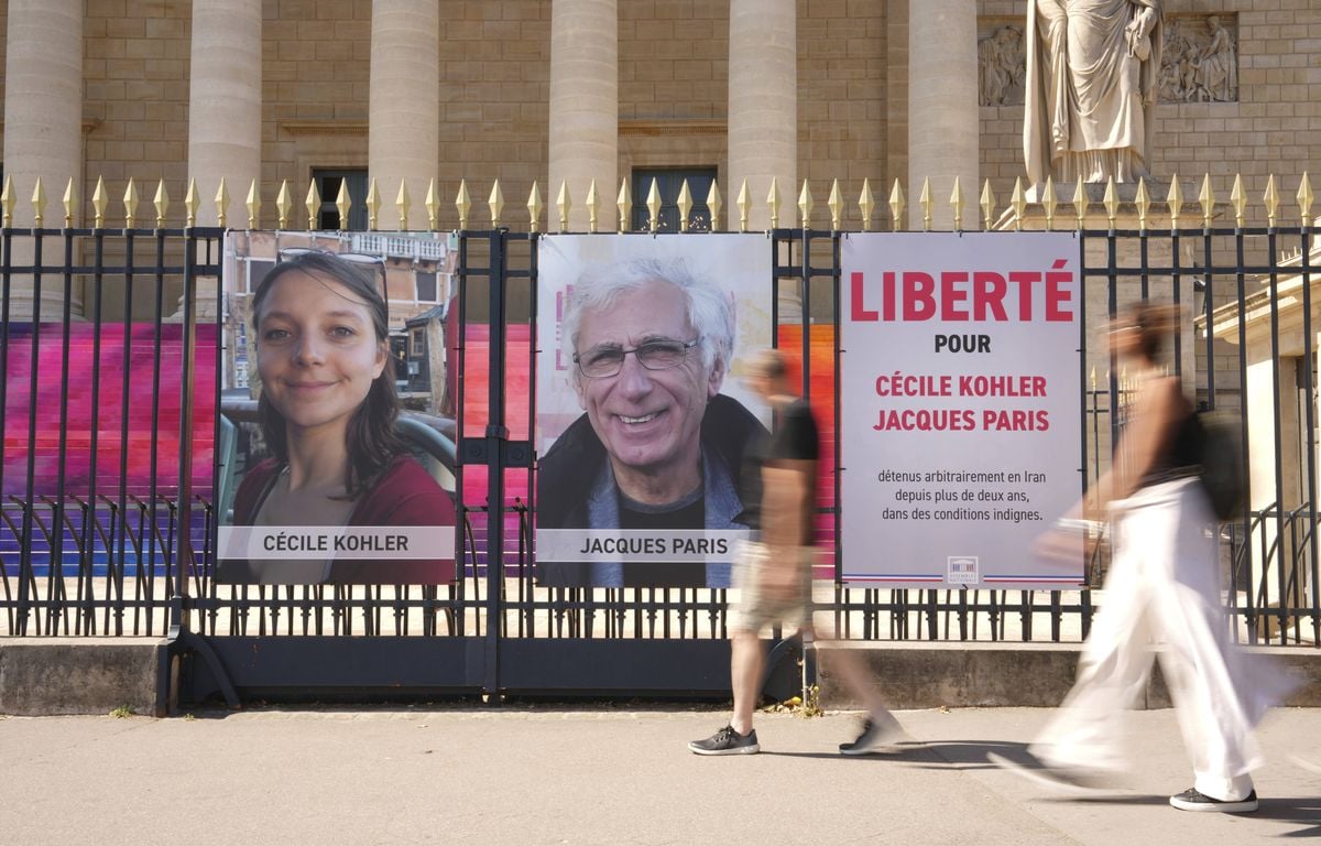 Iran : Les Français Cécile Kohler et Jacques Paris libérés après 1.277 jours de détention