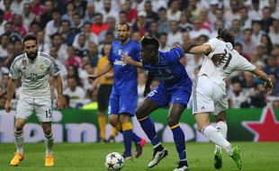 Pogba lors du match Madrid-Turin du 13 mai 2015