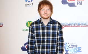 Le chanteur Ed Sheeran avant son accident de vélo