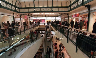Le centre commercial Val d'Europe, à Marne-la-Vallée.