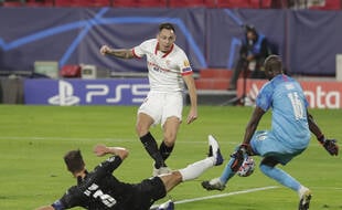 Lucas Ocampos n'a pas marqué mercredi soir face au Stade Rennais d'Alfred Gomis, impressionnant dans les buts.