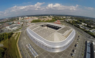 Le stade Pierre-Mauroy à Lille.