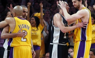 Jeudi 29 mai, les Lakers se qualifient pour la finale du championnat de NBA en battant les Spurs de Tony Parker.
