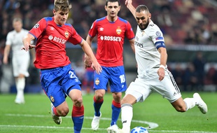 Benzema est resté muet contre le CSKA
