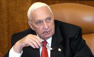 Ariel Sharon à Jérusalem le 4 janvier 2006.