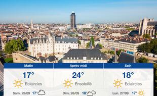 Météo Nantes: Prévisions du vendredi 24 septembre 2021