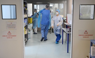 L'hôpital Nord, à Marseille, le 2 février 2021.