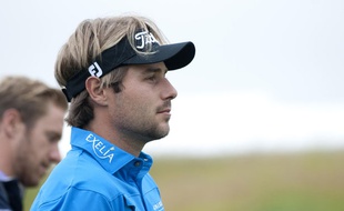 Le golfeur français Victor Dubuisson, en juin 2013, à Saint-Quentin-en-Yvelines.