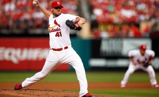 John Lackey, joueur des Saint Louis Cardinals, le 15 juin 2015.