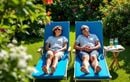 Besoin de farniente au jardin ? Ce transat duo Mistral bleu est à 139,99 € chez Truffaut