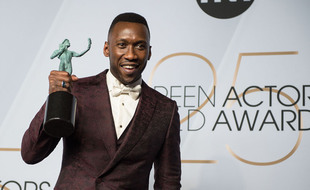 L'acteur Mahershala Ali lors de sa victoire aux Oscars en 2019 pour «Green Book»