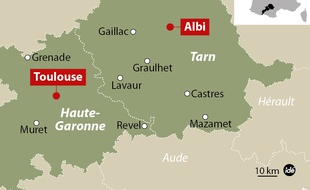 Six personnes ont été interpellées dimanche 8 février près de Toulouse et Albi