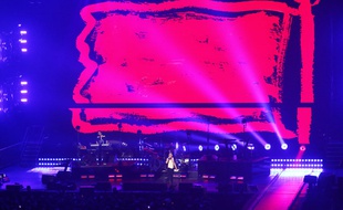 Concert du groupe Depeche Mode, le 24 janvier 2018 à Bordeaux métropole Arena.
