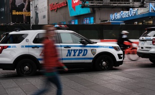 Une voiture de la police de New York.