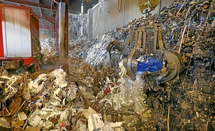 A l'usine d'incinération du Rohrschollen, on travaille aussi à réutiliser l'énergie dégagée par les déchets.