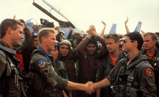 Tom Cruise dans le « Top Gun » de 1986.