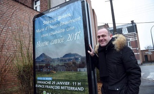 Steeve Briois, le maire d'Hénin-Beaumont.