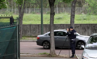 Un contrôle de police en 2012 à Paris