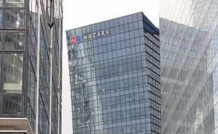 Le siège de Mazars à La Défense, près de Paris, photographié le 1er février 2010