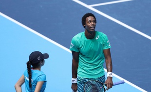 Gaël Monfils au Masters le 13 novembre 2016.
