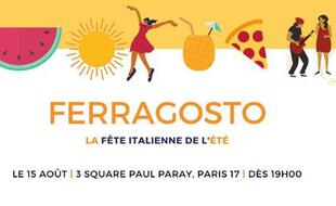 Illustrations estivales pour la soirée en plein air Ferragosto