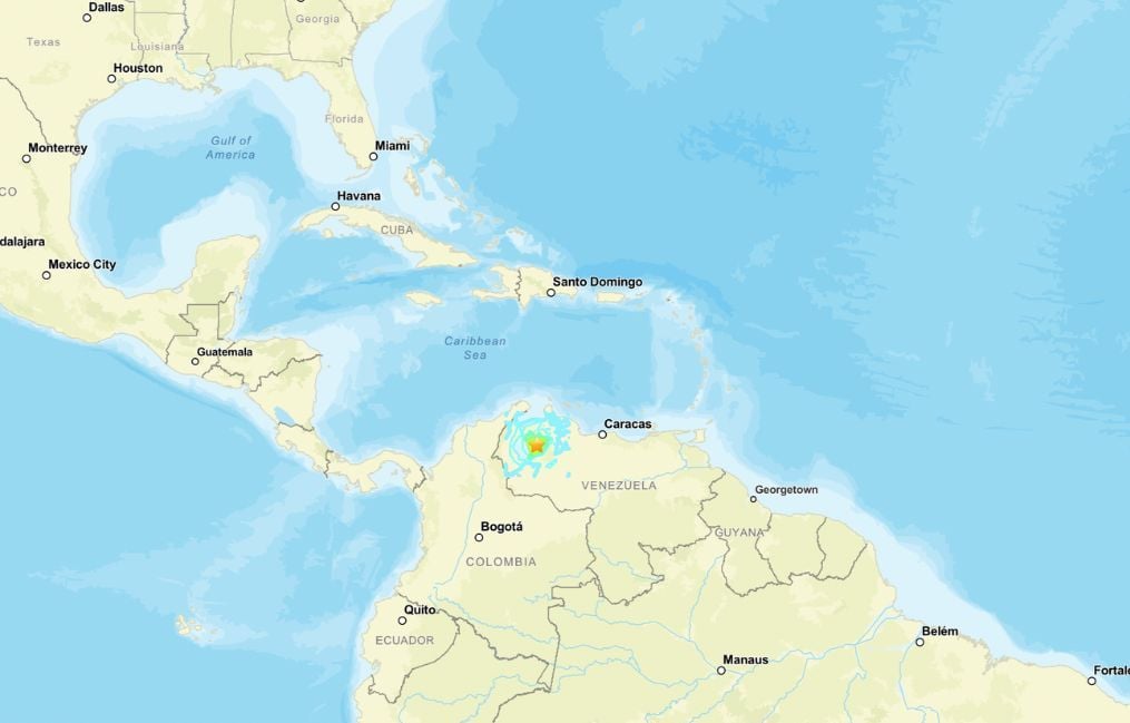 Venezuela : Un séisme de magnitude 6,2 a été ressenti dans l'ouest du Venezuela et à Caracas