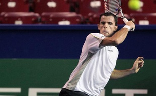 Le Français David Guez, lors du 1er tour du Masters de Bercy, le 10 novembre 2009.
