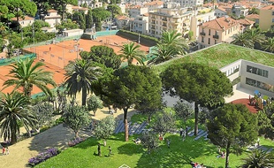Le quartier du Ray avec sa pelouse (illustation donnée à titre indicatif).