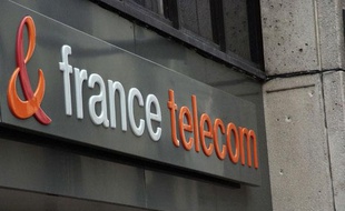 Le logo de France Telecom.