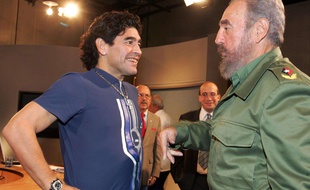 Maradona et Castro