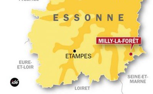 Enlèvement d'une jeune femme à Milly-la-Forêt