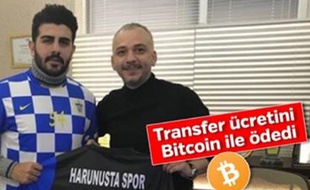 Le club turc de Harunustaspor est le premier à avoir réalisé un (petit) transfert en bicoin, en janvier 2018.