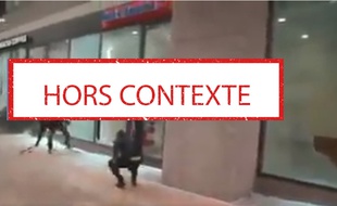 Un extrait de la vidéo sortie de son contexte.