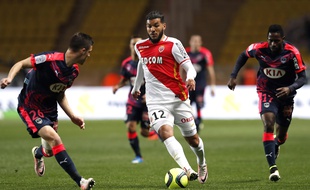 Farès Bahlouli, ici face à Bordeaux lors d'une de ses deux titularisations en Ligue 1 de la saison, le 1er avril face à Bordeaux (1-2).