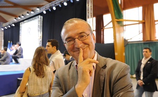 Hervé Mariton au Touquet le 15 septembre 2015.