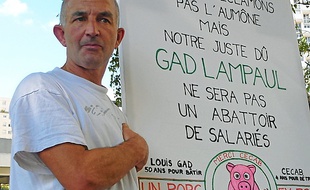 Les salariés de Gad avaient manifesté à Rennes le 7 octobre.