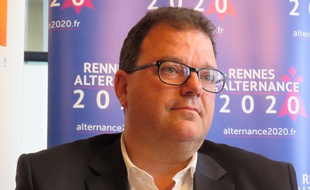 Chef de file de l'opposition à Rennes, Bertrand Plouvier ne sera pas tête de liste pour les municipales.